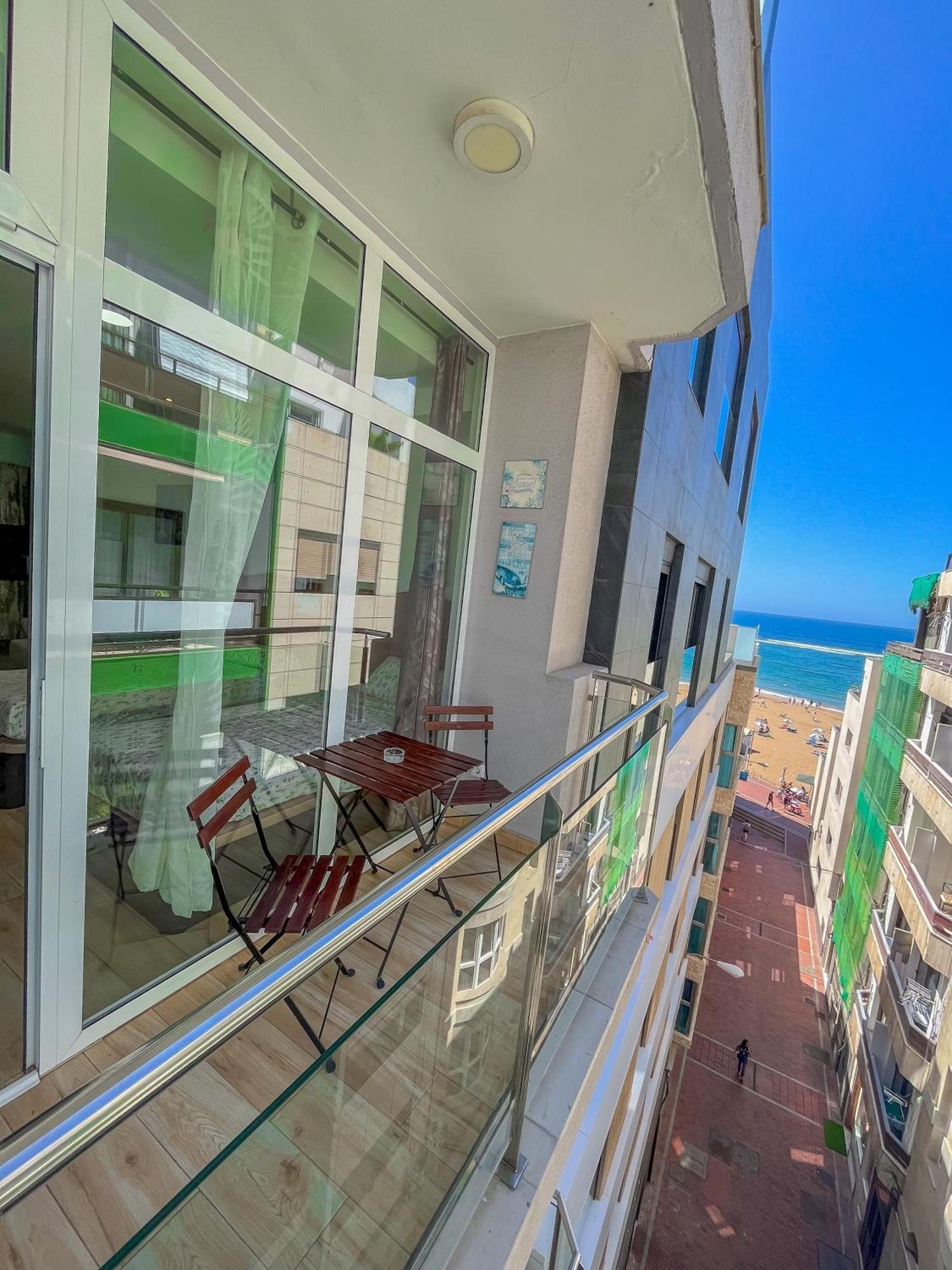 501 Apartamento Nuevo Con Vista Mar 라스팔마스 외부 사진